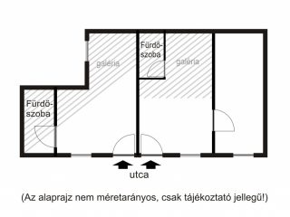 Eladó 36 m²-estársasházi lakás VII. Kerület (Középső-Erzsébetváros) , Dembinszky út közelében: 53'600'000 Ft