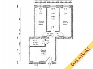 Eladó 60 m²-estársasházi lakás VII. Kerület (Középső-Erzsébetváros) , M4 és M2 közelében, Rottenbiller utca: 79'900'000 Ft