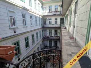 Eladó 60 m²-estársasházi lakás VII. Kerület (Középső-Erzsébetváros) , M4 és M2 közelében, Rottenbiller utca: 69'900'000 Ft
