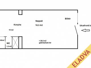 Eladó 30 m²-estársasházi lakás VII. Kerület (Ligetváros) , Murányi utca: 36'500'000 Ft
