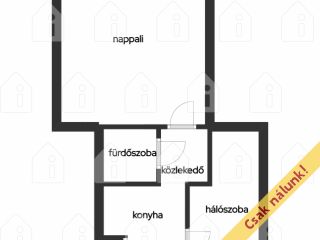Eladó 41 m²-estársasházi lakás VII. Kerület (Nagykörúton belül) , Dob utca: 74'900'000 Ft
