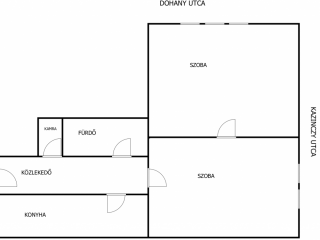 Eladó 68 m²-estársasházi lakás VII. Kerület (Nagykörúton belül) , Dohány-Kazinczy sarok: 95'500'000 Ft