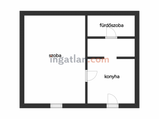 Kiadó 25 m²-estársasházi lakás VII. Kerület (Nagykörúton belül) , Klauzál utca: 180'000 Ft