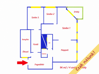Eladó 96 m²-estársasházi lakás VII. Kerület (Nagykörúton kívül) , Külső-Erzsébetváros-Ligetváros kiváló befektetést kínálunk!: 89'900'000 Ft