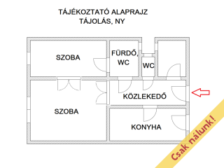 Eladó 66 m²-estársasházi lakás VII. Kerület (Nagykörúton kívül) , Szövetség utca: 72'000'000 Ft