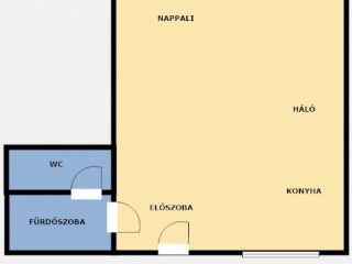 Eladó 23 m²-estársasházi lakás VII. Kerület (Nagykörúton kívül) , Szövetség utca: 43'500'000 Ft