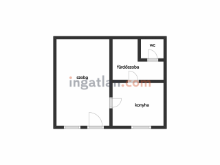 Eladó 29 m²-estársasházi lakás VIII. Kerület (Corvin negyed) , József körút: 56'900'000 Ft