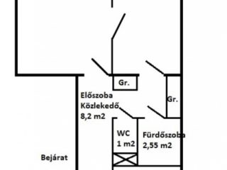 Eladó 51 m²-estársasházi lakás VIII. Kerület (Corvin negyed) , Losonci tér: 59'950'000 Ft