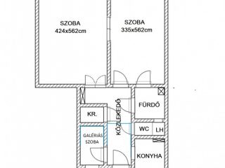 Eladó 73 m²-estársasházi lakás VIII. Kerület (Csarnoknegyed) , Déri Miksa utca: 83'500'000 Ft