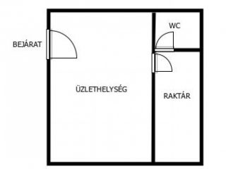 Eladó 29 m²-esüzlethelyiség utcai bejárattal VIII. Kerület (Csarnoknegyed) , Tolnai Lajos utca: 45'000'000 Ft