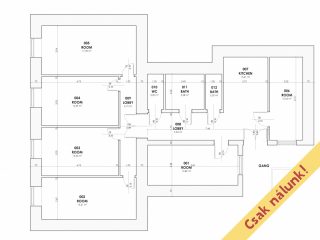 Eladó 123 m²-estársasházi lakás VIII. Kerület (II. János Pál pápa tér és környéke) , M4 közeli, Népszínház utca: 119'000'000 Ft