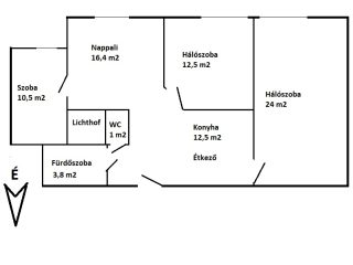 Eladó 87 m²-estársasházi lakás VIII. Kerület (II. János Pál pápa tér és környéke) , Népszínház utca: 82'900'000 Ft