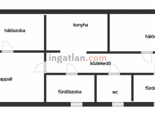 Eladó 97 m²-estársasházi lakás VIII. Kerület (II. János Pál pápa tér és környéke) , Szilágyi utca: 95'000'000 Ft