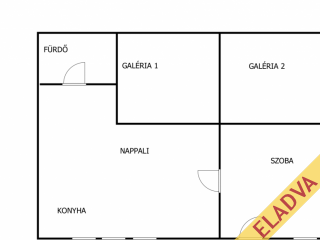 Eladó 42 m²-estársasházi lakás VIII. Kerület (Józsefváros) , Csobánc utca: 39'500'000 Ft