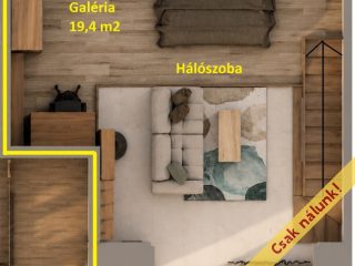 Eladó 54 m²-estársasházi lakás VIII. Kerület (Józsefváros) , József körút: 84'800'000 Ft