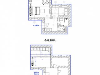 Eladó 39 m²-estársasházi lakás VIII. Kerület (Palotanegyed) , Palotanegyed: 64'900'000 Ft