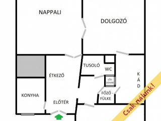 Eladó 111 m²-estársasházi lakás VIII. Kerület (Palotanegyed) , Vas utca: 118'000'000 Ft