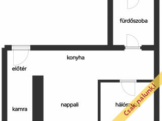 Eladó 46 m²-estársasházi lakás VIII. Kerület (Századosnegyed) , Hungária körút: 37'900'000 Ft