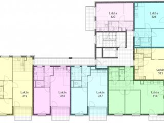 Eladó 49 m²-estársasházi lakás VIII. Kerület (Századosnegyed) , Százados út: 90'880'000 Ft
