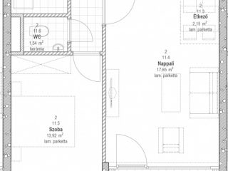 Eladó 53 m²-estársasházi lakás VIII. Kerület (Századosnegyed) , Százados út: 89'970'000 Ft
