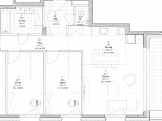 Eladó 105 m²-estársasházi lakás VIII. Kerület (Századosnegyed) , Százados út: 258'110'000 Ft