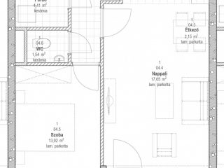 Eladó 51 m²-estársasházi lakás VIII. Kerület (Századosnegyed) , Százados út: 86'620'000 Ft