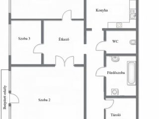 Eladó 72 m²-estársasházi lakás X. Kerület (Kőbánya) , Hungária krt környékén: 72'500'000 Ft