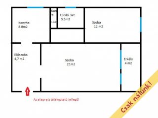 Eladó 53 m²-estársasházi lakás X. Kerület (Kőbánya) , Kőrösi Csoma Sándor út: 56'900'000 Ft