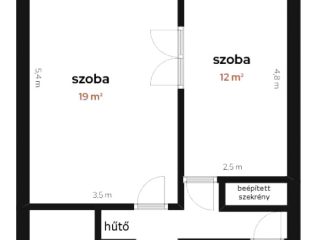 Kiadó 53 m²-estársasházi lakás X. Kerület (Kőbánya Városközpont) , Kőrösi Cs utca: 220'000 Ft