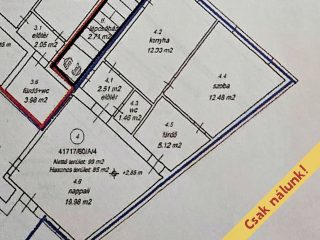 Eladó 99 m²-estársasházi lakás X. Kerület (Óhegy) , Gergely utca: 108'000'000 Ft