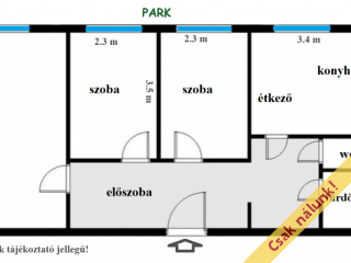 Eladó 59 m²-estársasházi lakás X. Kerület (Óhegy) , Noszlopy utca: 64'900'000 Ft