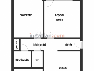 Eladó 56 m²-estársasházi lakás X. Kerület (Óhegy) , Óhegy, Kőér utca közeli utca: 69'900'000 Ft