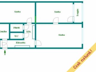 Eladó 68 m²-estársasházi lakás X. Kerület (Újhegyi ltp.) , Szövőszék utca: 75'900'000 Ft