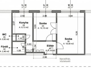 Eladó 48 m²-estársasházi lakás XI. Kerület (Albertfalva) , Albertfalván: 82'000'000 Ft