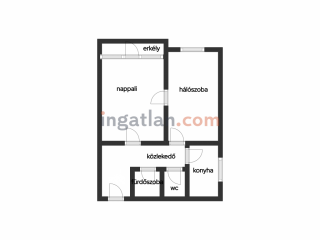 Kiadó 52 m²-estársasházi lakás XI. Kerület (Albertfalva) , Verbéna utca: 200'000 Ft