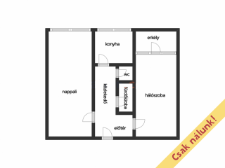 Eladó 50 m²-estársasházi lakás XI. Kerület (Kelenföld) , Allende park: 76'000'000 Ft