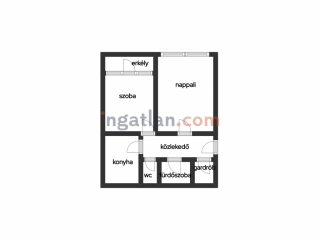 Kiadó 49 m²-estársasházi lakás XI. Kerület (Kelenföld) , Etele út: 220'000 Ft