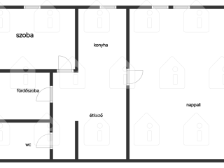 Kiadó 51 m²-estársasházi lakás XI. Kerület (Kelenföld) , Etele út: 260'000 Ft
