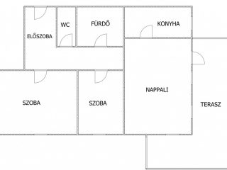 Kiadó 63 m²-estársasházi lakás XI. Kerület (Madárhegy) , Királyleányka utca: 370'000 Ft