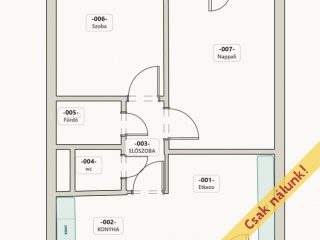 Eladó 51 m²-estársasházi lakás XI. Kerület (Őrmező) , Kérő utca: 65'000'000 Ft