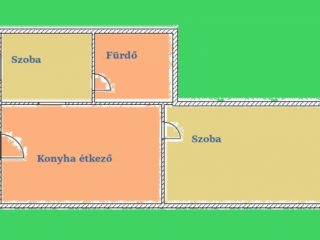 Eladó 30 m²-estársasházi lakás XIII. Kerület (Angyalföld) , Csongor utcánál: 49'900'000 Ft
