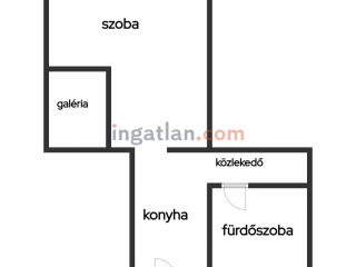 Eladó 35 m²-estársasházi lakás XIII. Kerület (Angyalföld) , Diós utca: 48'900'000 Ft