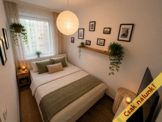 Eladó 35 m²-estársasházi lakás XIII. Kerület (Angyalföld – Országbíró utcai lakótelep) , Röppentyű utca közelében: 63'900'000 Ft
