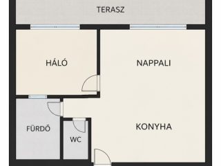 Kiadó 56 m²-estársasházi lakás XIII. Kerület (Angyalföld) , Turóc utca: 320'000 Ft