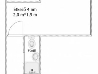 Eladó 32 m²-estársasházi lakás XIII. Kerület (Göncz Árpád városközpont) , Váci út: 49'900'000 Ft