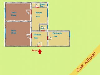 Eladó 57 m²-estársasházi lakás XIII. Kerület (Újlipótváros) , Dráva utca: 67'000'000 Ft