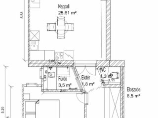 Eladó 56 m²-estársasházi lakás XIII. Kerület (Újlipótváros) , Szent István Park közelében luxusingatlan eladó!: 134'000'000 Ft