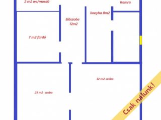 Eladó 92 m²-estársasházi lakás XIII. Kerület (Újlipótváros) , Újlipótváros frekventált részén eladó lakás: 119'600'000 Ft