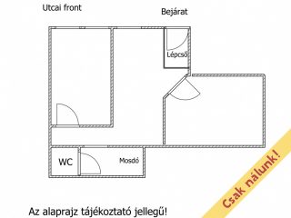 Eladó 27 m²-esüzlethelyiség utcai bejárattal XIII. Kerület (Újlipótváros) , röntgen utca: 34'000'000 Ft