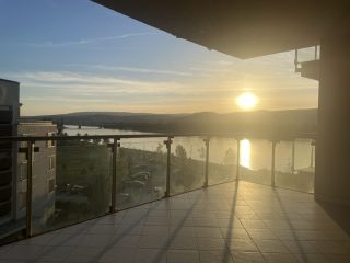 Kiadó 105 m²-estársasházi lakás XIII. Kerület (Vizafogó – Marinapart) , Marina sétány: 3'000 EUR